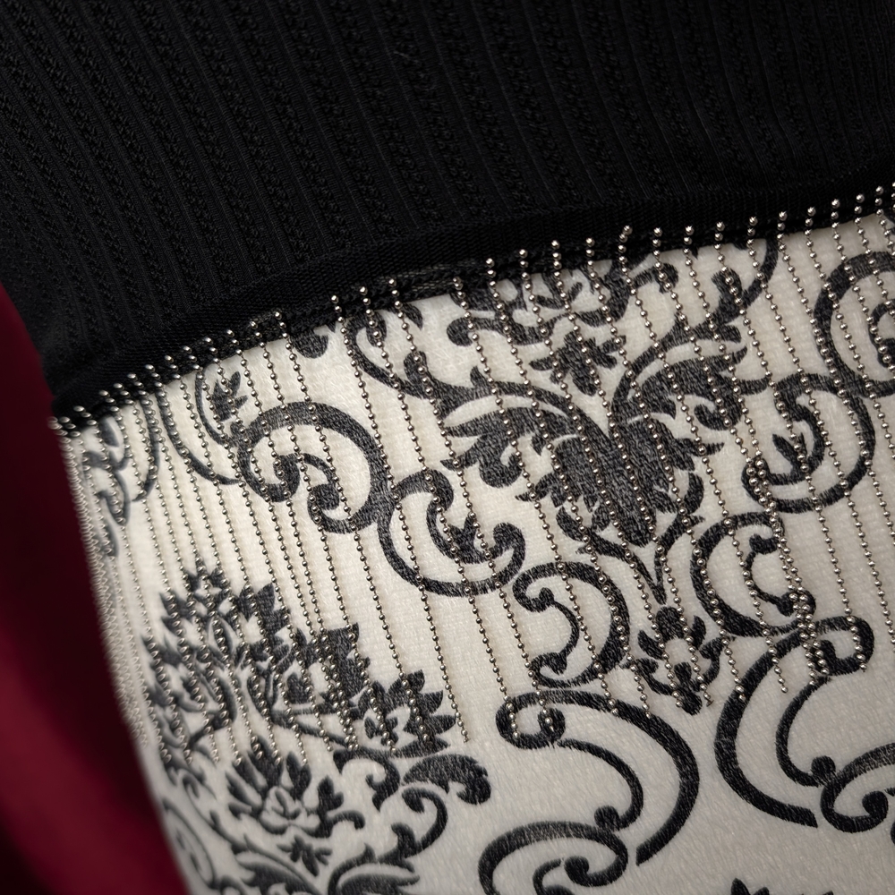 5 Piece Black Fringe Clothing Lot - Romper, Tops, Vest & Shorts- Small/26 - Picture 6 of 13